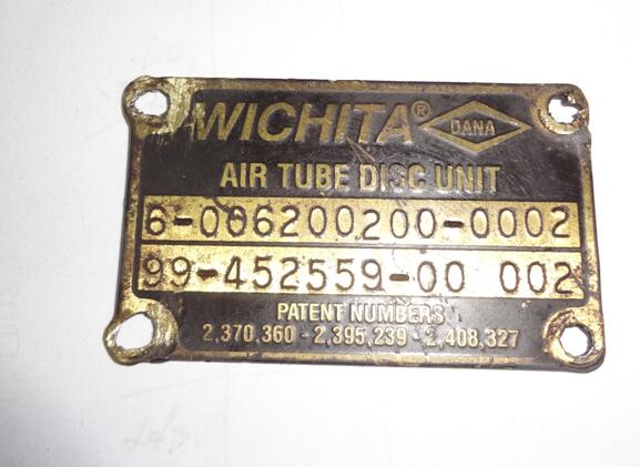 WICHITA挤出机用低惯量气动离合器6-006200200-0002